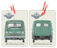 Morris Minor 6cwt Van 1965-70 Air Freshener